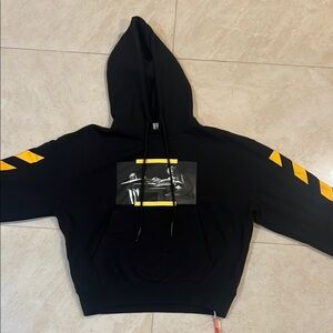 Off-White Black and Yellow Men's Sweater